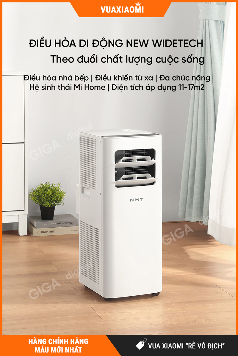 Quạt Điều Hòa Di Động New Widetech KY-26EAW2